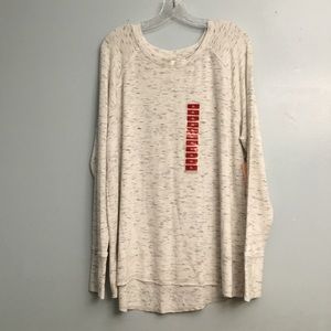 Spring + Mercer women’s space dye T-shirt